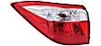 2015 Toyota Corolla - Driver and Passenger Side, Outer Halogen Tail Light, With bulb(s), Mounts on Body, OE Replacement, CAPA Certified