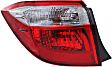 Driver Side, Inner and Outer Tail Lights, with Bulb, Halogen, Mounts on Body