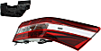 Driver and Passenger Side, Outer Halogen Tail Light, With bulb(s), OE Replacement