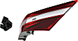 Driver and Passenger Side, Outer Halogen Tail Light, With bulb(s), OE Replacement