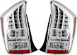 Driver and Passenger Side Halogen Tail Light, With bulb(s), OE Replacement, CAPA Certified