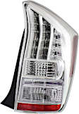 Driver and Passenger Side Halogen Tail Light, With bulb(s), OE Replacement, CAPA Certified