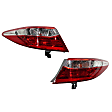 Driver and Passenger Side, Outer Halogen Tail Light, With bulb(s), OE Replacement, CAPA Certified