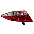 Driver and Passenger Side, Outer Halogen Tail Light, With bulb(s), OE Replacement, CAPA Certified