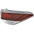 Driver and Passenger Side, Inner and Outer Tail Lights, with Bulbs, Halogen, CAPA Certified