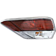 Driver and Passenger Side, Inner and Outer Halogen Tail Lights, With Bulbs, CAPA Certified