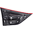 Driver and Passenger Side, Inner and Outer Halogen/LED Combo Tail Light, With bulb(s), OE Replacement