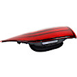 Driver and Passenger Side, Inner and Outer Tail Lights, with Bulbs, Halogen/LED Combo, Mounts On Liftgate, CAPA CERTIFIED