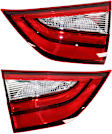 Driver and Passenger Side, Inner Halogen Tail Light, With bulb(s), OE Replacement, CAPA Certified
