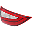 Driver Side, Inner And Outer Halogen/LED Combo Tail Light, With bulb(s), OE Replacement