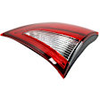 Driver Side, Inner And Outer Halogen/LED Combo Tail Light, With bulb(s), OE Replacement, CAPA Certified