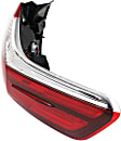 Driver and Passenger Side, Outer LED Tail Light, With bulb(s), OE Replacement