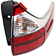 Driver and Passenger Side, Outer LED Tail Light, With bulb(s), OE Replacement