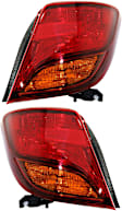 Driver and Passenger Side LED Tail Light, With bulb(s), OE Replacement
