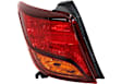 Driver and Passenger Side LED Tail Light, With bulb(s), OE Replacement