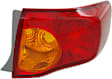 Driver and Passenger Side, Outer Tail Light, without Bulb, Halogen, Mounts on Body, Japan Built Vehicle