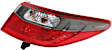 Driver and Passenger Side, Outer Halogen Tail Light, With bulb(s), OE Replacement