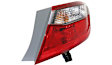 Driver and Passenger Side, Outer Halogen Tail Light, With bulb(s), OE Replacement