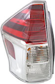 Driver and Passenger Side Halogen Tail Light, With bulb(s), OE Replacement
