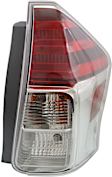 Driver and Passenger Side Halogen Tail Light, With bulb(s), OE Replacement