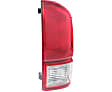 2016 Toyota Tacoma TRD Off-Road - Driver and Passenger Side Halogen Tail Light, With bulb(s), OE Replacement