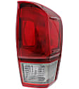 Driver and Passenger Side Halogen Tail Light, With bulb(s), OE Replacement, CAPA Certified