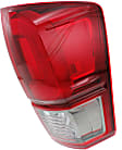 Driver and Passenger Side Halogen Tail Light, With bulb(s), OE Replacement, CAPA Certified