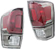 Driver and Passenger Side Halogen Tail Light, With bulb(s), OE Replacement