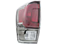 Driver and Passenger Side Halogen Tail Light, With bulb(s), OE Replacement