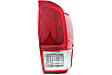 2016-2017 Toyota Tacoma - Driver and Passenger Side Halogen Tail Light, With bulb(s), OE Replacement