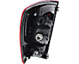 2016-2017 Toyota Tacoma - Driver and Passenger Side Halogen Tail Light, With bulb(s), OE Replacement