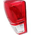 Driver and Passenger Side Halogen Tail Light, With bulb(s), OE Replacement, CAPA Certified