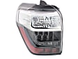 Driver and Passenger Side Halogen Tail Light, Without bulb(s), OE Replacement, CAPA Certified