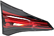 Driver and Passenger Side, Inner Halogen Tail Light, With bulb(s), OE Replacement