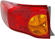 Driver Side, Inner and Outer Tail Lights, Without bulbs, Japan Built Vehicle