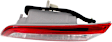 Driver and Passenger Side Tail Lights, with Bulbs, Incandescent, Mounts on Trunk Lid, CAPA CERTIFIED
