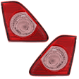 Driver and Passenger Side, Inner Tail Lights, With bulbs, North America Built Vehicle