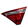 Driver and Passenger Side, Inner Halogen Tail Light, With bulb(s), OE Replacement, CAPA Certified