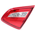 Passenger Side, Inner and Outer Halogen Tail Light, With bulb(s), OE Replacement