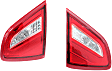 Driver and Passenger Side, Inner Halogen Tail Light, With bulb(s), OE Replacement