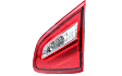 Driver and Passenger Side, Inner Halogen Tail Light, With bulb(s), OE Replacement