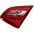 Passenger Side, Inner and Outer Halogen Tail Light, With bulb(s), OE Replacement, CAPA Certified