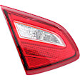 Driver Side, Inner And Outer Halogen Tail Light, With bulb(s), OE Replacement