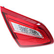 Driver Side, Inner And Outer Halogen Tail Light, With bulb(s), OE Replacement