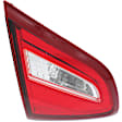Driver Side, Inner And Outer Halogen Tail Light, With bulb(s), OE Replacement, CAPA Certified