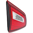 Driver Side, Inner And Outer Halogen Tail Light, With bulb(s), OE Replacement, CAPA Certified