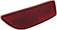 Rear, Driver and Passenger Side Bumper Reflector