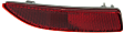 Rear, Driver and Passenger Side Bumper Reflector