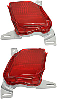 Rear, Driver and Passenger Side Bumper Reflector