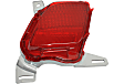 Rear, Driver and Passenger Side Bumper Reflector